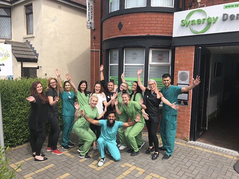 synergy dental blackpool team